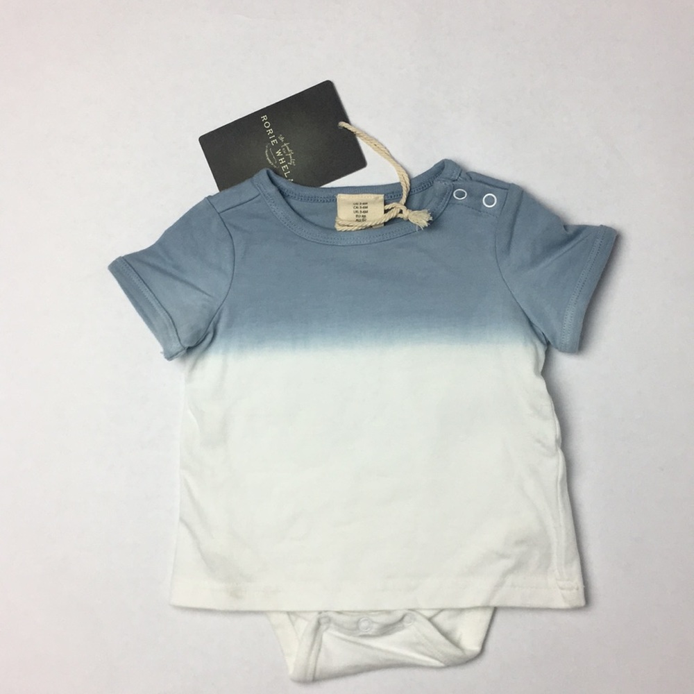 NWT RORIE WHELAN ombré/dip dye onesie